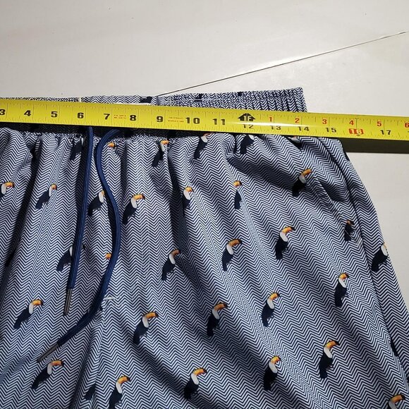 Mosmann Blue Toucan Wear/Under Swim Shorts  size M​ - Picture 8 of 16